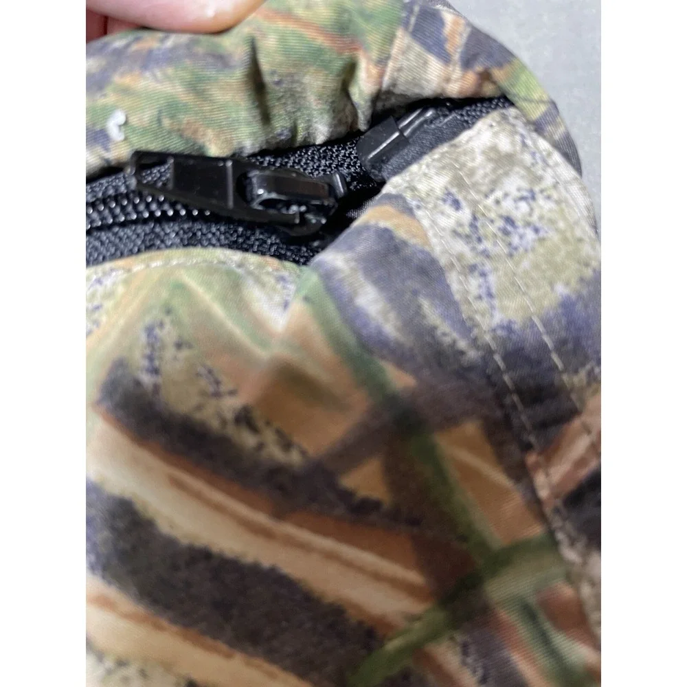 Men's 2XL Mossy Oak Camo Cargo Pants Nylon Break Up‎ Outdoor Lightweight Belt